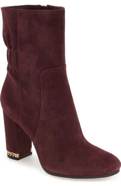 michael kors dolores bootie plum